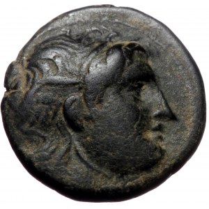 Seleukid Kingdom, Seleukos I Nikator, AE, (Bronze, 2.67 g 14 mm), 312-281 BC. Antioch on the Orontes.