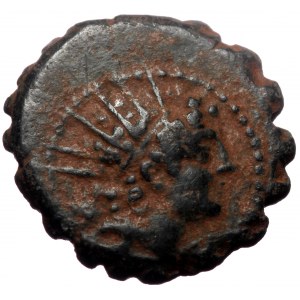 Seleukid Kingdom, Antiochos IV Epiphanes, AE, (Bronze, 4.36 g 17 mm), 175-164 BC.