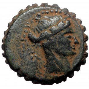 Seleukid Kingdom, Seleukos IV Philopator, AE, (Bronze, 9.66 g 23 mm), 187-175 BC. Antioch.