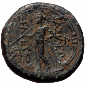 Seleukid Kingdom, Seleukos II Kallinikos, AE, (Bronze, 3.81 g 17 mm), 246-225 BC. Magnesia on the Maeander.
