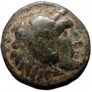 Seleukid Kingdom, Seleukos II Kallinikos. AE, (Bronze, 3.02 g 12 mm), Sardes mint. Struck circa 246-242 BC.