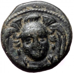 Seleukid Kingdom, Antiochos I Soter, AE, (Bronze, 2.17 g 13 mm), 281-261 BC. Smyrna or Sardes.