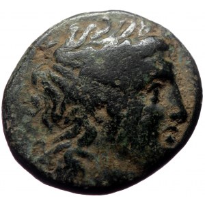 Seleukid King of Syria, Antioch on the Orontes, Seleukos I Nikator (312-281 BC) AE (Bronze, 20mm, 6,16g)