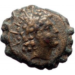 Seleukid Kingdom, Antioch. Antiochus VI (144-142 BC) AE (Bronze, 22mm, 7.88g) Antioch on Orontes