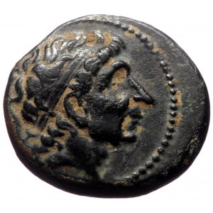 Seleukid King of Syria, Antioch, Antiochos I Soter (281-261 BC) AE (Bronze, 17mm, 4,48g)