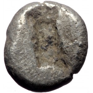 Persia, Achaemenid Empire, Time of Artaxerxes I to Xerxes II AR Siglos, (Silver, 5.11 g 15 mm), Circa 455-420 BC, Sardes