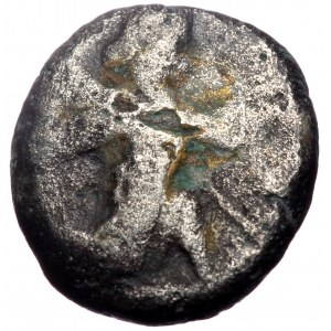 Persia, Achaemenid Empire. AR Siglos. (Silver, 4.41 g 14 mm), Uncertain King, 5th-4th Century BC. Sardes.