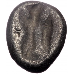 Persia, Achaemenid Empire. AR Siglos. (Silver, 5.26 g 16 mm), Uncertain King, 5th Century BC. Sardes.