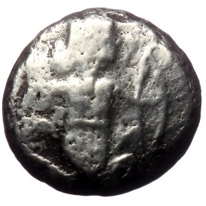 Persia, Achaemenid Empire (ca 455-420 BC) AR Siglos (Silver, 5,21g, 14mm)