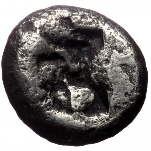 Persia, Achaemenid Empire (ca 455-420 BC) AR Siglos (Silver, 5,21g, 14mm)