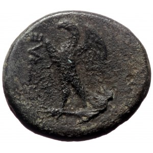 Ptolemaic Kings of Egypt. Ptolemy I Soter, AE, (Bronze, 3.71 g 16 mm), 305-282 BC. Paphos.