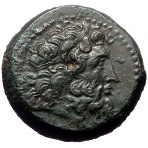 Ptolemaic kings of Egypt, Ptolemy III Euergetes (247/6-221/20 BC). AE chalkous (Bronze, 4.22g, 15mm) Salamis (Cyprus).