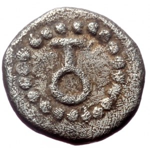 Asia Minor, Uncertain, AR Tetartemorion, (Silver, 0.19 g 5 mm). Circa 5th - 4th centuries BC. (AchaemenidPeriod).