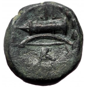 Asia Minor, Uncertain, AE (Bronze, 4,76 g 16 mm.),4th-3rd centuries BC.