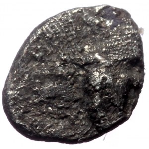 Asia Minor, Uncertain mint, Hemitetartemorion AR, (Silver, 0.09 g 5 mm),Circa 5th century BC.
