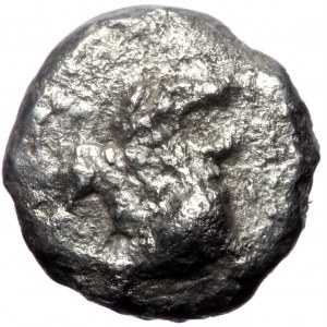 Asia Minor, Uncertain, AR Hemidrachm, (Silver,1.66 g 10 mm), 5th century BC.