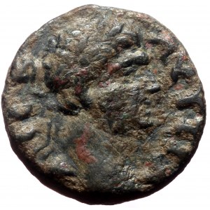 Aeolis. Elaea. Trajan. AE. (Bronze, 2.33 g. 14 mm.) 98-117 AD.