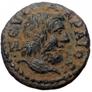Ionia, Smyrna. Pseudo-autonomous, Time of the Severans. AE. (Bronze, 2.43 g. 18 mm.) 193-235 AD.
