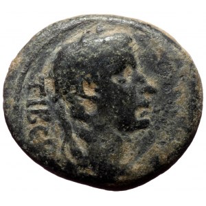 Lydia, Apollonoshieron AE (Bronze, 3,63g, 17mm) Tiberius (14-37)