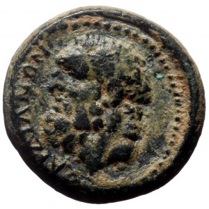 Lydia, Sardis. Claudius. AE. (Bronze, 3.95 g. 15 mm.) 41-54 AD.
