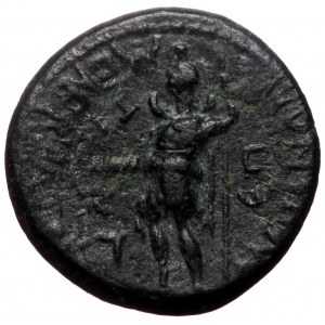 Lydia, Maeonia AE (Bronze, 1.89g, 15mm) Nero (54-68) Magistrate: Ti. Cl. Menekrates (without title) Issue: c.AD 65