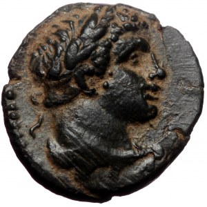 Lydia, Maeonia. Pseudo-autonomous, Time of Hadrian. AE. (Bronze, 1.76 g. 11 mm.) 117-138 AD.