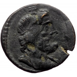 Lydia, Saitta. Pseudo-autonomous. AE. (Bronze, 3.68 g. 19 mm.) circa 168-198 AD.