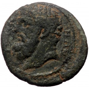 Lydia, Maeonia. Pseudo-autonomous, time of Septimius Severus. AE. (Bronze, 4.41 g. 19 mm.) 193-211 AD.