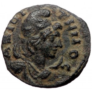 Lydia, Saitta. Pseudo-autonomous. AE. (Bronze, 3.43 g. 19 mm.) ca 200-220 AD.