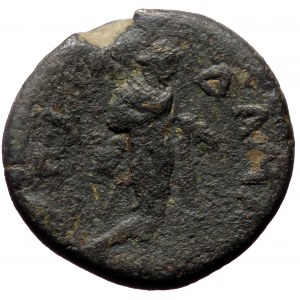 Lydia, Silandus. Pseudo-autonomous, Time of Septimius Severus. AE. (Bronze, 4.23 g. 19 mm.) 193-211 AD.