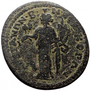 Lydia. Sardis. Caracalla. AE. (Bronze, 7.05 g. 28 mm.) 197-217 AD.