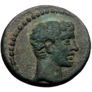 Mysia, Cyzicus. Augustus. AE. (Bronze, 3.77 g. 17 mm.) 27 BC-AD 14.