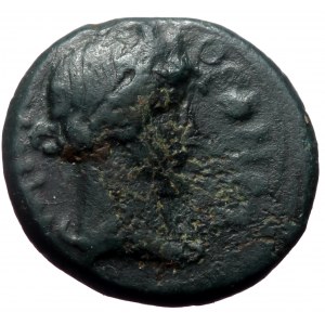 Mysia, Pergamum AE (Bronze, ) Time of Claudius/Nero. ca. 41-68, Pseudo-autonomous civic issue.