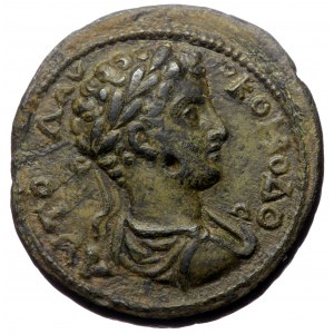 Mysia, Attaea. Commodus. AE. (Bronze, 14.87 g. 29 mm.) ca 179-180 AD. Roufos, strategos.