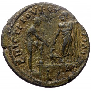 Mysia, Attaea. Commodus. AE. (Bronze, 14.87 g. 29 mm.) ca 179-180 AD. Roufos, strategos.