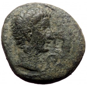 Phrygia, Amorium (?). Augustus. AE. (Bronze, 4.64 g. 19 mm.) 27 BC-AD 14.