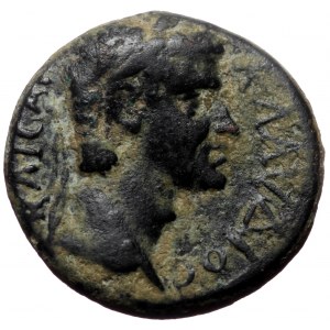 Phrygia, Aezanis. Claudius. AE, (Bronze, 4.99 g. 19 mm.) 41-54 AD. Uncertain magistrate.