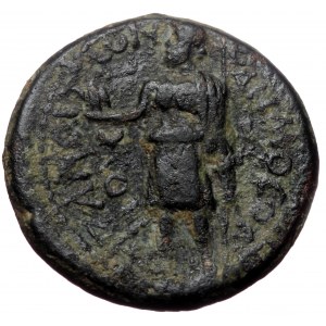 Phrygia, Aezanis. Claudius. AE, (Bronze, 4.99 g. 19 mm.) 41-54 AD. Uncertain magistrate.