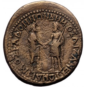 Phrygia, Aezani. Domitian. AE. (Bronze, 19.71 g. 33 mm.) 81-96 AD.