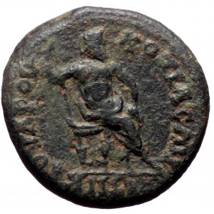 Phrygia, Cotiaeum. Matidia Augusta. AE. (Bronze, 6.47 g. 20 mm.) 112-119 AD. Cl. Varus, magistrate.