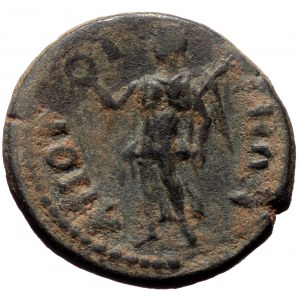 Phrygia, Amorium. Faustina II. AE. (Bronze, 4.10 g. 19 mm.) circa 152-176 AD.