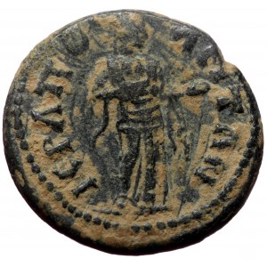 Phrygia, Hierapolis. Pseudo-autonomous issue. AE. (Bronze, 4.27 g. 19 mm.) 2nd-3rd century AD.