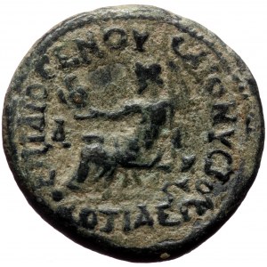 Phrygia, Cotiaeum. Pseudo-autonomous. Time of Valerian and Gallienus. AE. (Bronze, 8.46 g. 22 mm.) 253-268 AD. Diogenes,