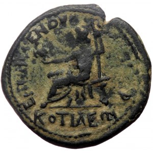 Phrygia, Cotiaeum. Pseudo-autonomous. Time of Valerian and Gallienus. AE. (Bronze, 7.21 g. 23 mm.) 253-268 AD. Diogenes,