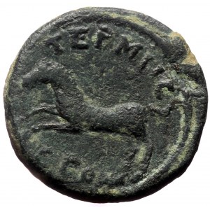 Pisidia, Termessos. Pseudo-autonomous. AE. (Bronze, 4.83 g. 18 mm.) ca. 1st-2nd century AD.