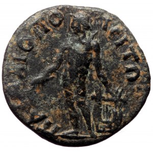Pisidia, Palaeopolis. Marcus Aurelius Caesar. AE. (Bronze, 3.76 g. 17 mm.) Soon after 147 AD.