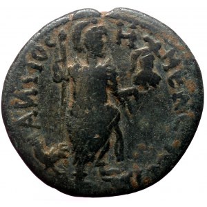 Pisidia, Antioch. Lucius Verus. AE. (Bronze, 4.95 g. 23 mm.) 161-169 AD.