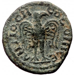 Pisidia. Antioch. Severus Alexander. AE. (Bronze, 2.48 g. 17 mm.) 222-235 AD.