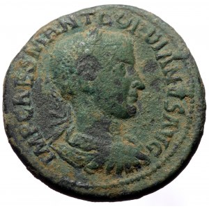 Pisidia, Antioch. Gordian III. AE. (Bronze, 23.99 g. 33 mm.) 238-244 AD.