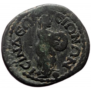 Pisidia, Isinda. Philip II. AE. (Bronze, 11.66 g. 26 mm.) 247/9 AD.